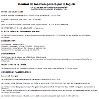 Contrat de location