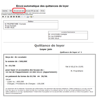 Quittance de loyer