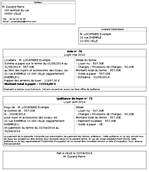 Quittance de loyer : modèle de quittance - Modèle gratuit de lettre