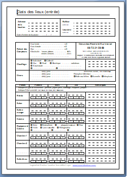 Modele Etat des Lieux Simple