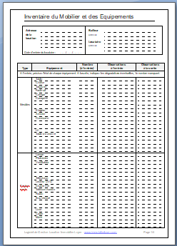 Featured image of post Mod le Inventaire Location Meubl e Excel Mod les gratuits d inventaire du mobilier